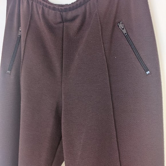 vintage brown casual flared pants - Picture 2 of 3